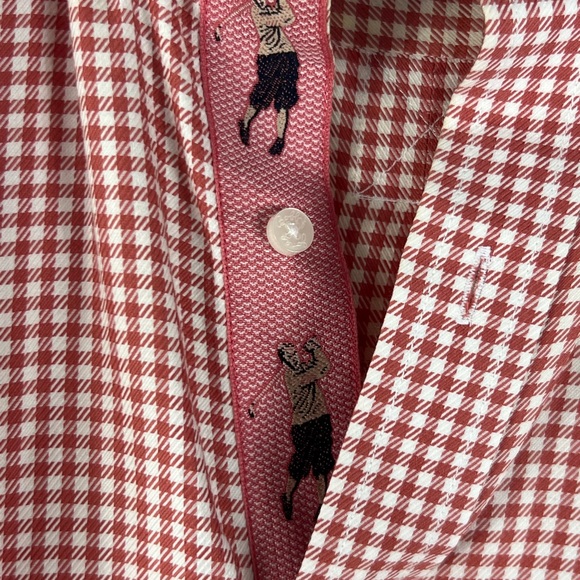 Bobby Jones Mens Gold Long Sleeve Shirt Size Medium. - Picture 3 of 7